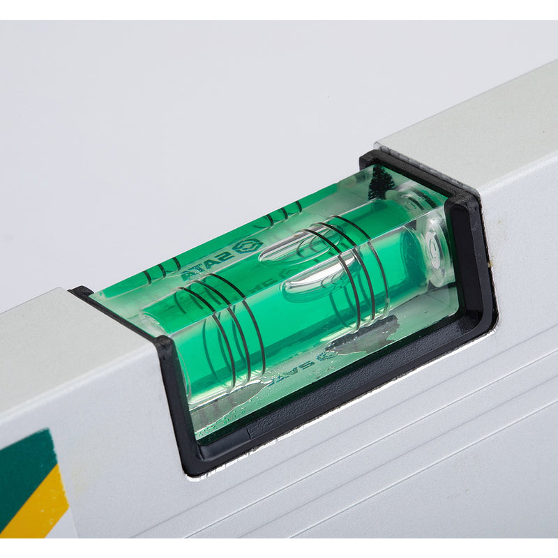 Thước thủy có từ tính, (nam châm). Độ chính xác: 0.5mm/m SATA