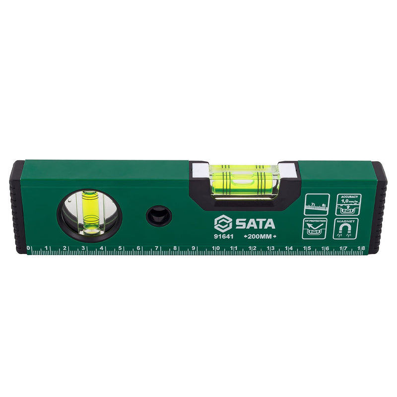 Thước thủy có nam châm SATA chiều dài từ 100mm - 200mm