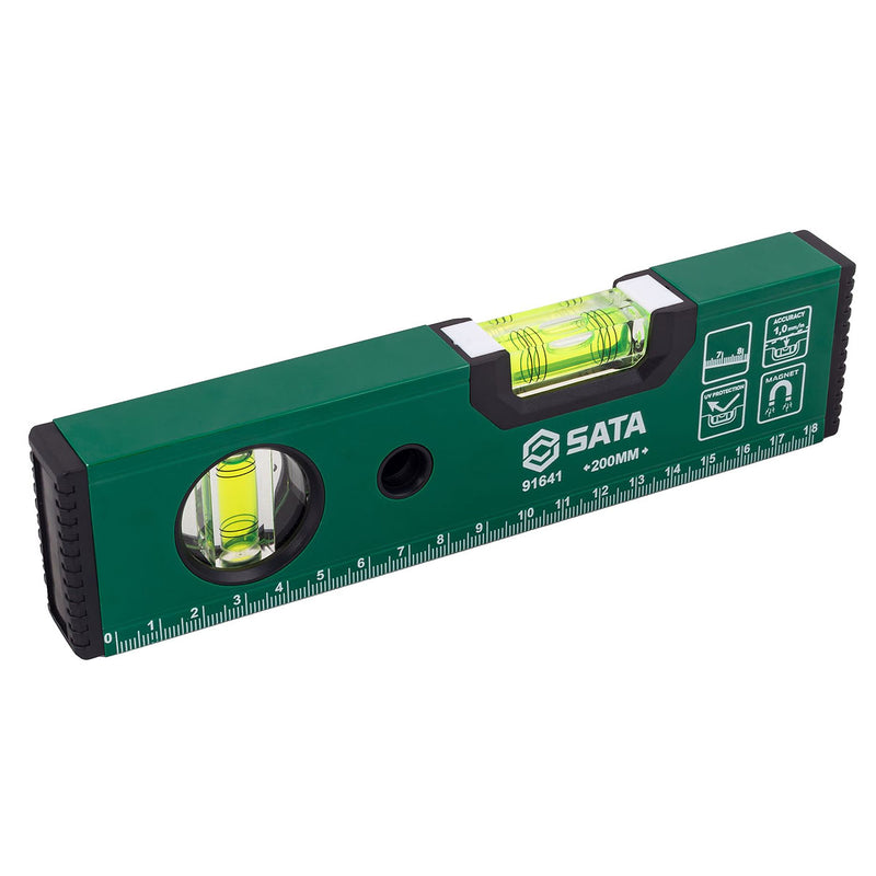 Thước thủy có nam châm SATA chiều dài từ 100mm - 200mm