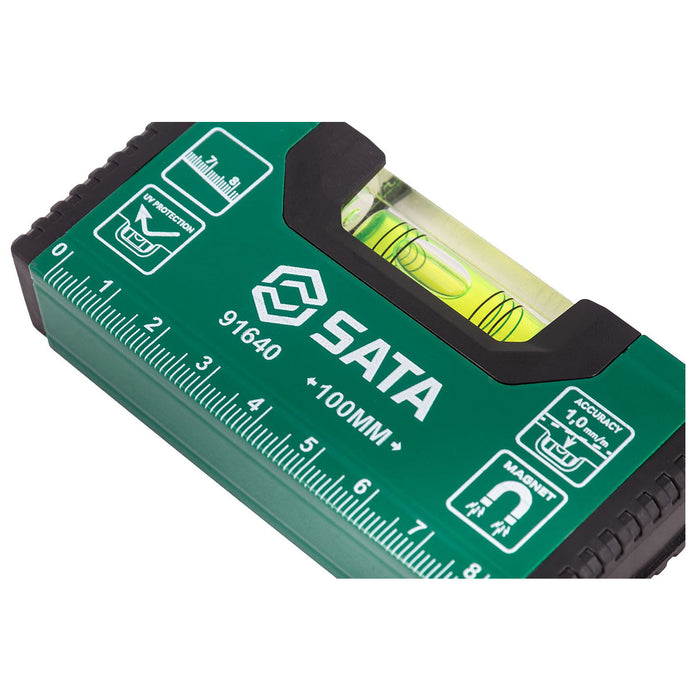 Thước thủy có nam châm tự hít SATA chiều dài từ 100mm - 200mm