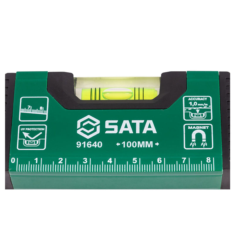 Thước thủy có nam châm SATA chiều dài từ 100mm - 200mm
