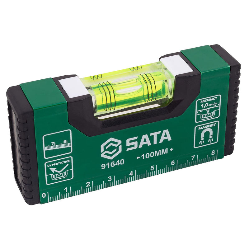 Thước thủy có nam châm tự hít SATA chiều dài từ 100mm - 200mm