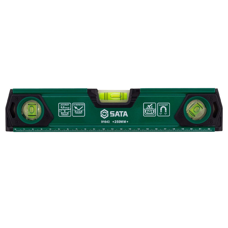Thước thủy có nam châm SATA chiều dài từ 250mm - 1800mm