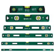 Thước thủy nam châm SATA 3 bọt, độ chính xác cao, bền bỉ, đa kích thước từ 250mm - 1800mm.