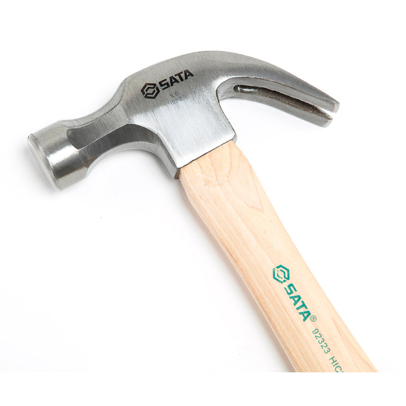 Búa sừng dê cán gỗ Hickory, đầu búa bằng thép carbon SATA