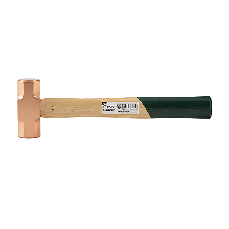 Búa đồng cán gỗ Hickory, chống tia lửa điện SATA trọng lượng từ 450g - 1350g