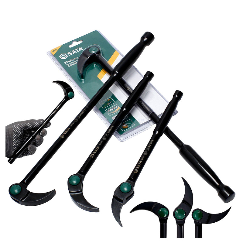 Bộ xà beng điều chỉnh góc nạy SATA 92571-92573, thép hợp kim, bền bỉ, chống gỉ, đa năng.