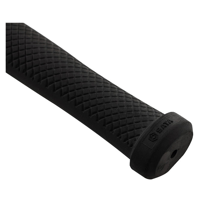 Búa cao su đúc. Đầu búa chứa vòng bi để  hấp thụ va đập. Cán kim loại bọc cao su SATA