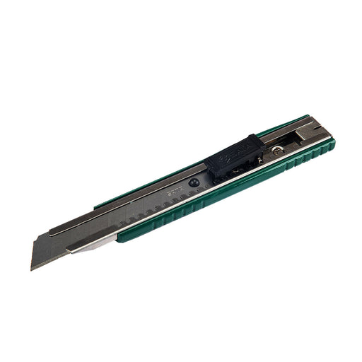 Dao rọc giấy SATA 93425A thân hợp kim kẽm lưỡi SK2 Nhật Bản 18mm 8 đoạn bẻ