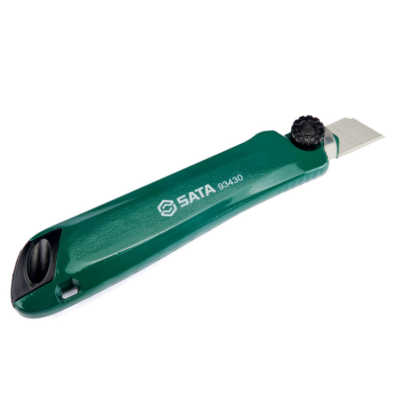 Dao chuyên dụng 18mm Thân hợp kim + tay nắm chuyên nghiệp Lưỡi dao bằng thép SK2 không gỉ SATA 93430