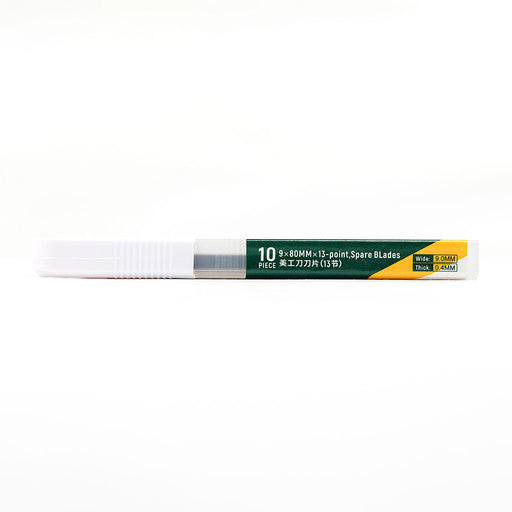 Hộp 10 lưỡi dao rọc giấy SATA 9mm x 80mm SK2, 13 đoạn, thay thế cho dao rọc giấy SATA.
