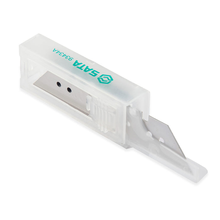 Bộ 10 Lưỡi dao rọc cáp thẳng thép SK2 SATA 93434A