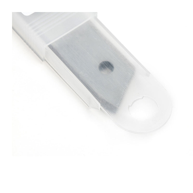 Hộp 10 lưỡi dao rọc giấy, thép SK2 SATA 93437 kích thước 18mm x 100mm