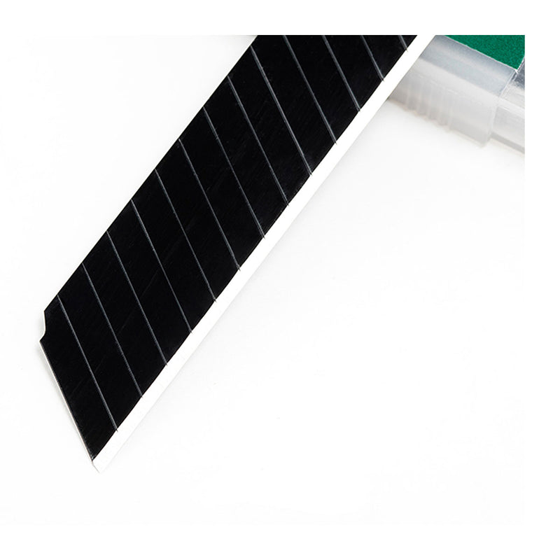 Hộp 10 lưỡi dao rọc giấy, thép SK2 SATA 93437 kích thước 18mm x 100mm
