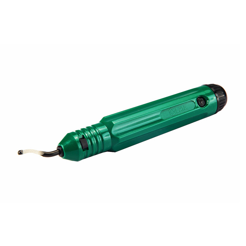 Dao nạo ba via SATA 93452 tay cầm xanh lưỡi HSS thay nhanh