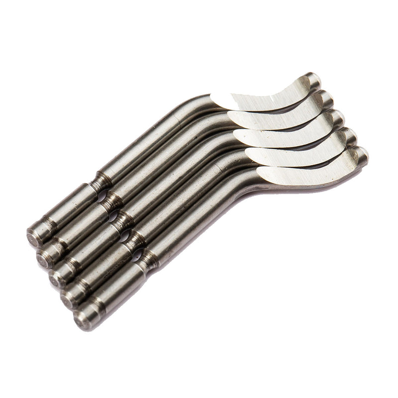 Bộ 5 lưỡi dao nạo ba via ống kim loại SATA 93454 chất liệu thép HSS , loại cao cấp