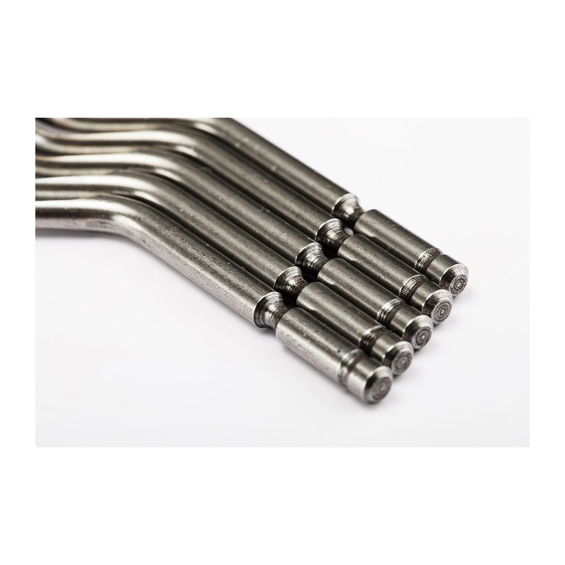 Bộ 5 lưỡi dao nạo ba via ống kim loại SATA 93454 chất liệu thép HSS , loại cao cấp