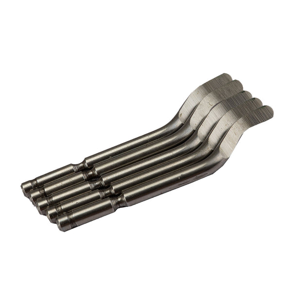 Bộ 5 lưỡi nạo ba via cường lực SATA 93454 HSS M35 Co HRC 63 loại bỏ ba via kim loại.