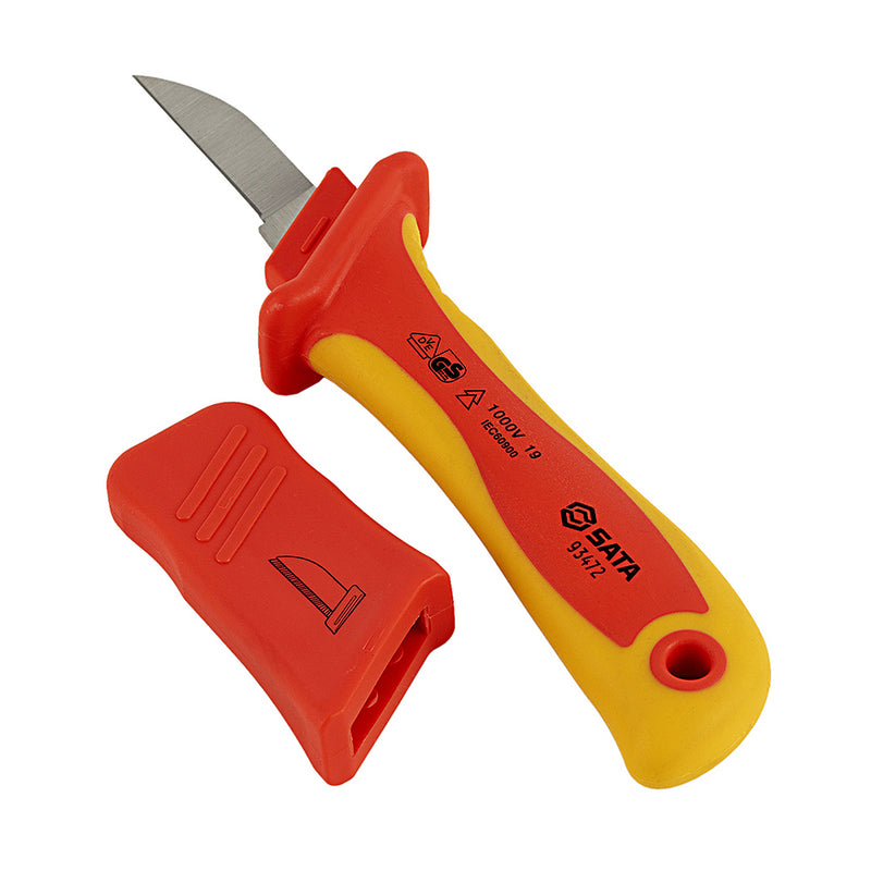 Dao rọc cáp cách điện 1000V (VDE) SATA 93472
