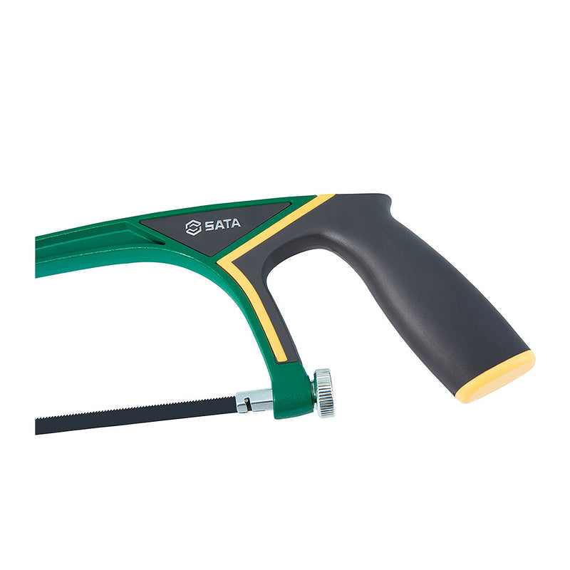 Cưa sắt cầm tay, cán nhôm cường lực SATA 93513 chiều dài lưỡi 150mm