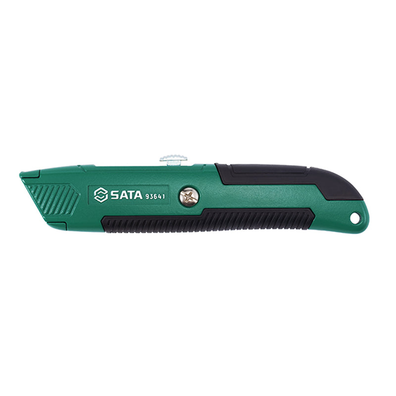 Zinc Alloy Utility Knife, 5 Extra Blades SATA 93641