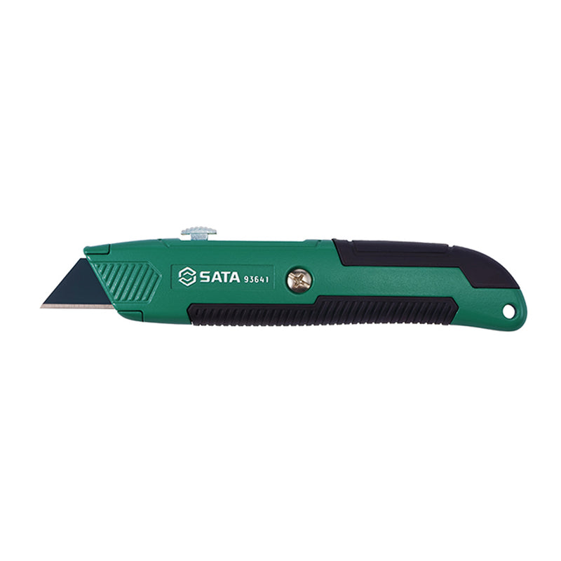 Zinc Alloy Utility Knife, 5 Extra Blades SATA 93641