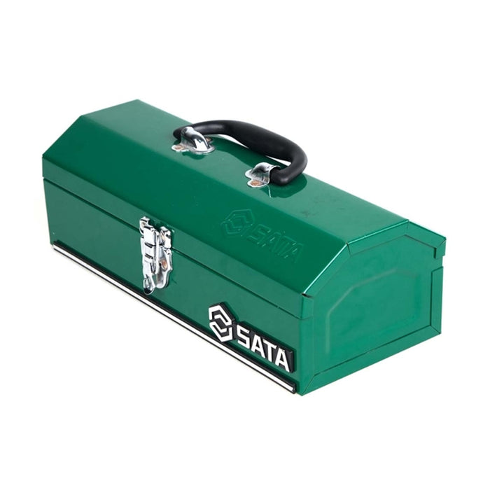 Thùng đồ nghề sắt 14inch
Quy cách: 360 x 150 x 115mm
Chất liệu: thép mạ kẽm dày 0.8mm sơn tĩnh điện chống gỉ SATA 95101