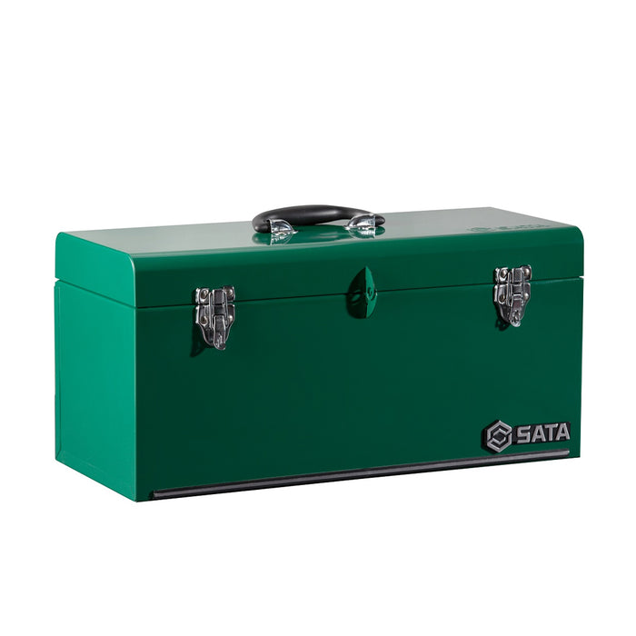 Thùng đồ nghề sắt 20inch
Quy cách: 508 x 218 x 243mm
Chất liệu: thép mạ kẽm dày 0.8mm sơn tĩnh điện chống gỉ SATA 95103A