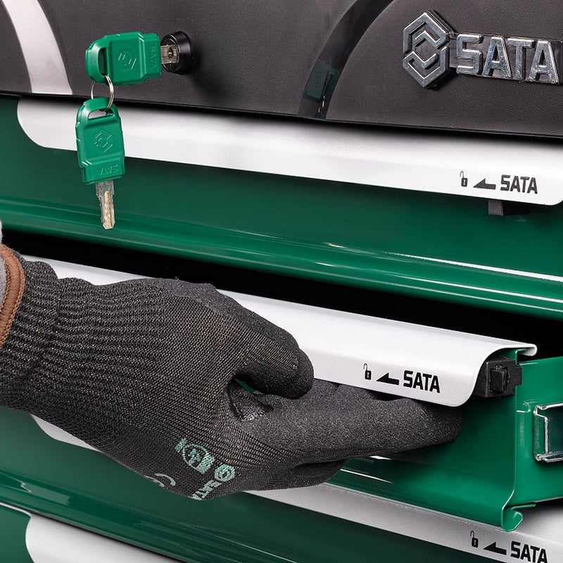 Tủ đồ nghề 7 ngăn SATA A95107-GR kích thước 31 inch, tải trọng tối đa 400kg