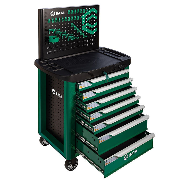 Tủ đồ nghề 7 ngăn SATA A95107-GR kích thước 31 inch, tải trọng tối đa 400kg