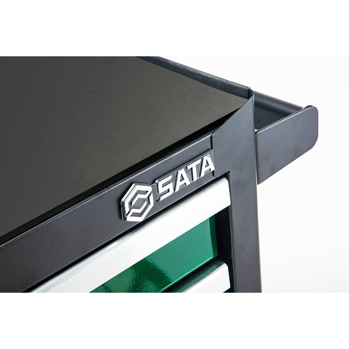 Xe đẩy, dùng chứa các dụng cụ 6 ngăn kéo, kích thước: 27 inch dùng trong garage sửa xe ô tô, SATA - 95126