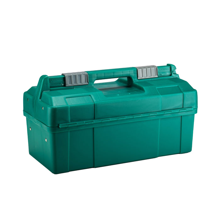 Thùng đồ nghề nhựa 3 ngăn 17inch
Quy cách: 440 x 230 x 250mm
Chất liệu: nhựa ABS cứng chống va đập SATA 95166