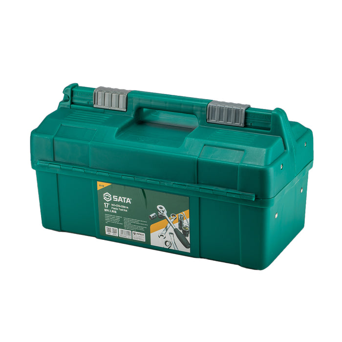 Thùng đồ nghề nhựa 3 ngăn 17inch
Quy cách: 440 x 230 x 250mm
Chất liệu: nhựa ABS cứng chống va đập SATA 95166