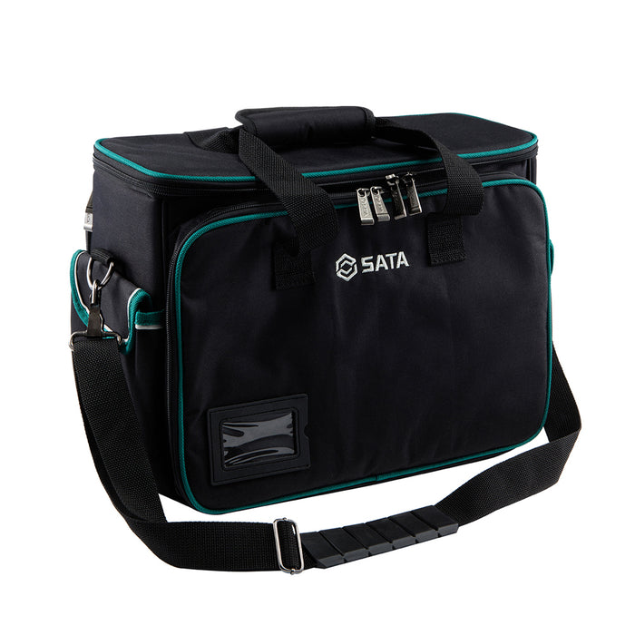 Túi chứa công cụ đa năng ca. Chất liệu: vải polyester chống thấm chịu tải lớn. Kích thước: 16inch  420 x 250 x 300mm SATA 95186
