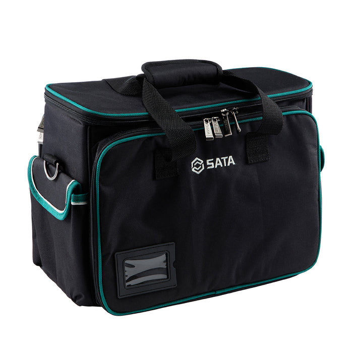 Túi chứa công cụ đa năng ca. Chất liệu: vải polyester chống thấm chịu tải lớn. Kích thước: 16inch  420 x 250 x 300mm SATA 95186