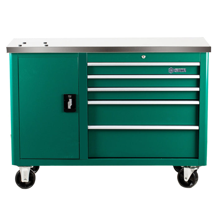 Xe đẩy dụng cụ 5 ngăn kéo, kèm bàn làm việc SATA 95208