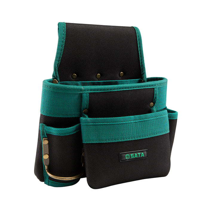 Túi đeo chứa dụng cụ cao cấp 6 ngăn
Chất liệu: vải polyester chống thấm chịu tải lớn SATA 95212