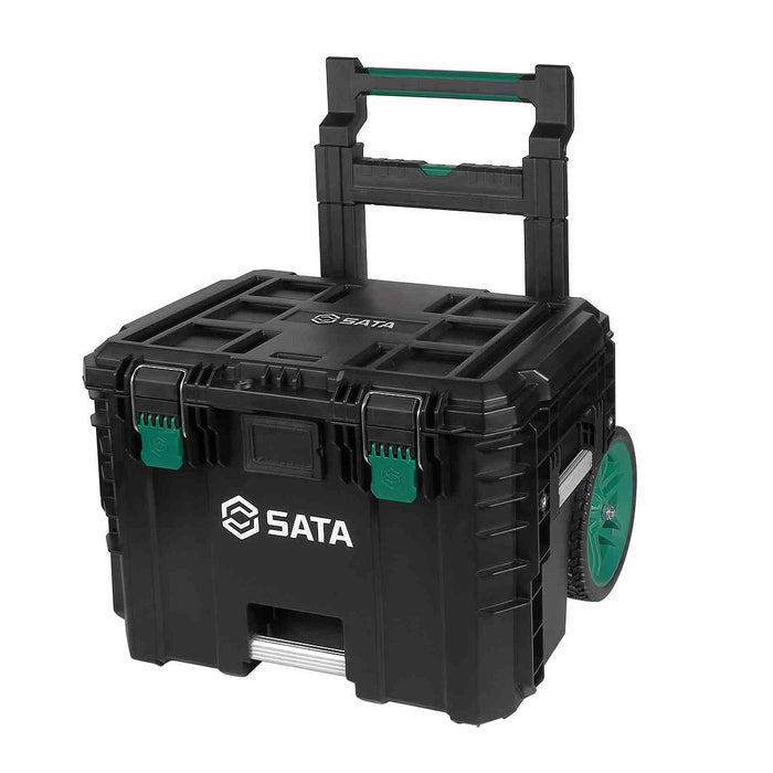 防湿トロリースタッカブルボックス 65L、SATA 95322