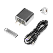 Phụ kiện cần siết lực điện tử SATA: USB phần mềm, cáp Type-C, bộ đổi nguồn, đầu siết lực.