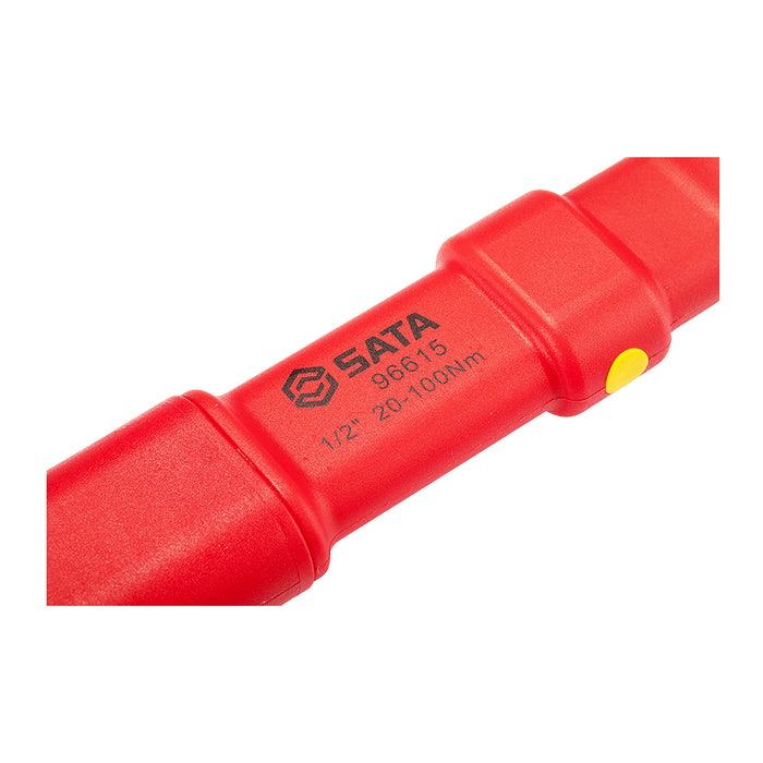 Cần siết bu lông chỉnh lực cách điện 1000V SATA , kích thước 1/2 inch, dãi lực từ 10 - 200 N.m, đạt tiêu chuẩn IEC/EN 60900