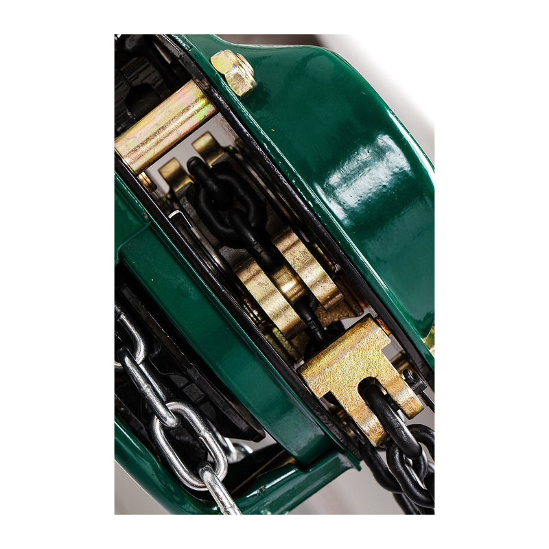 Pa lăng xích SATA, khả năng tải từ 1 - 5 tấn, chiều cao tải tối đa từ 3 - 6m