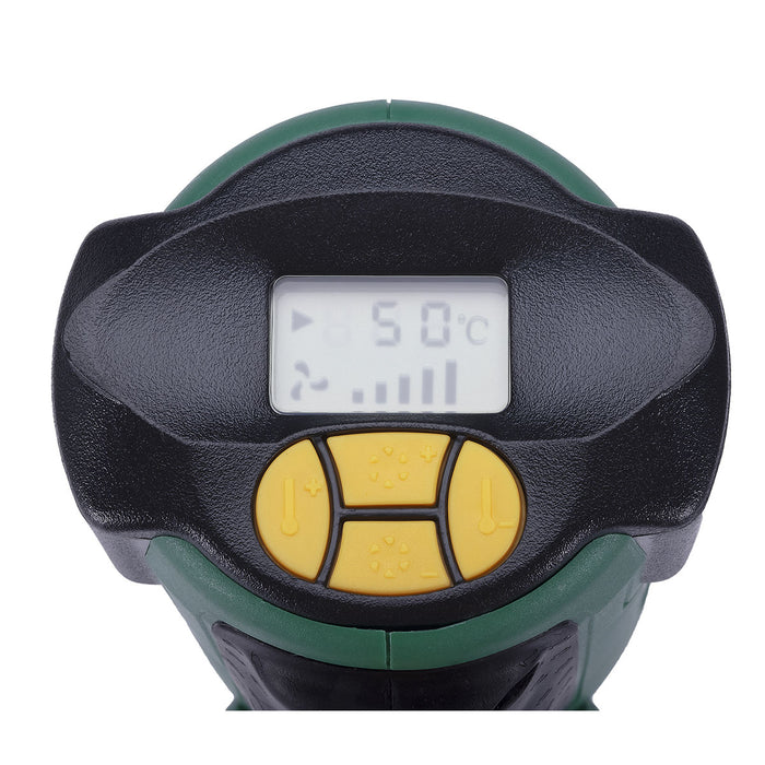 Máy khò nhiệt màn hình điện tử SATA 97925 công suất 2000W, nhiệt độ tối đa 650°C