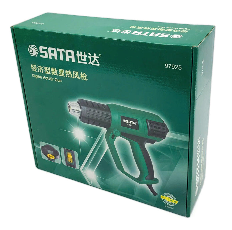 Máy khò nhiệt màn hình điện tử SATA 97925 công suất 2000W, nhiệt độ tối đa 650°C