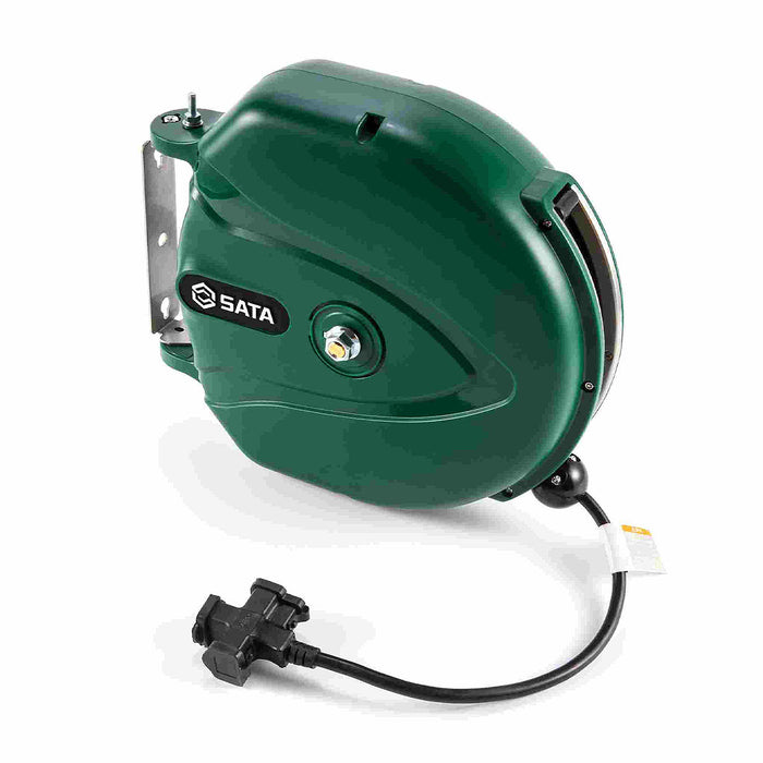 Ổ cắm điện dạng rulo SATA dài 10m và 15m dùng trong garage ô tô