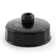 Chén chụp tháo lọc dầu SATA 98218, 83-84mm, 14 rãnh, thép carbon, chống ăn mòn.