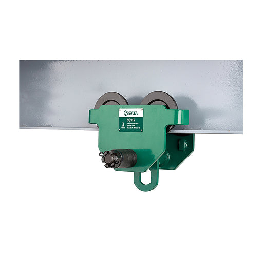 Xe con chạy dầm SATA 98913 tải trọng 3 tấn, đẩy tay, ứng dụng nâng hạ chuyên nghiệp.