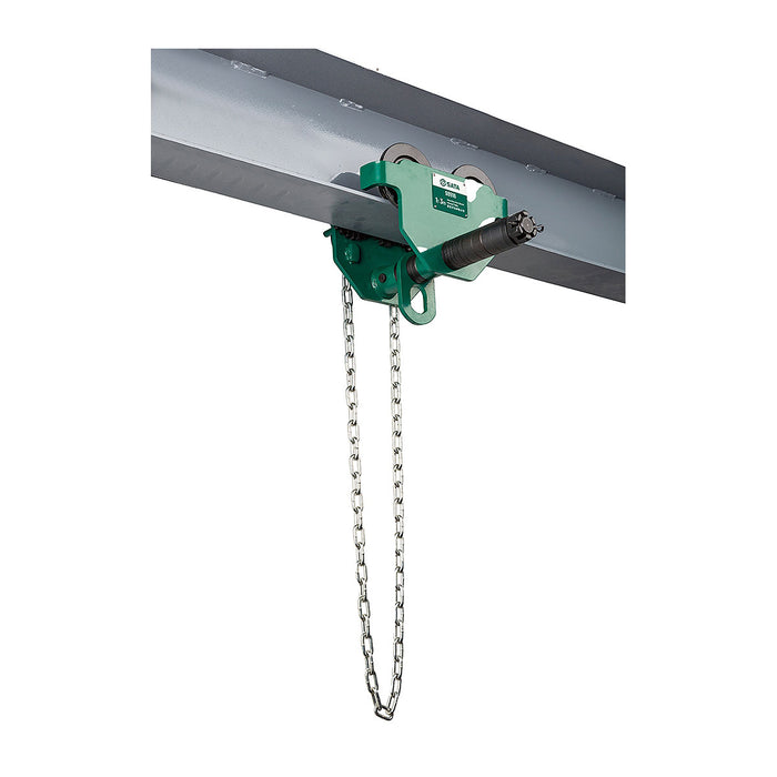 Con rùa chạy dầm kéo pa lăng xích SATA tải trọng từ 1 tấn - 5 tấn, chiều cao vận hành 3m