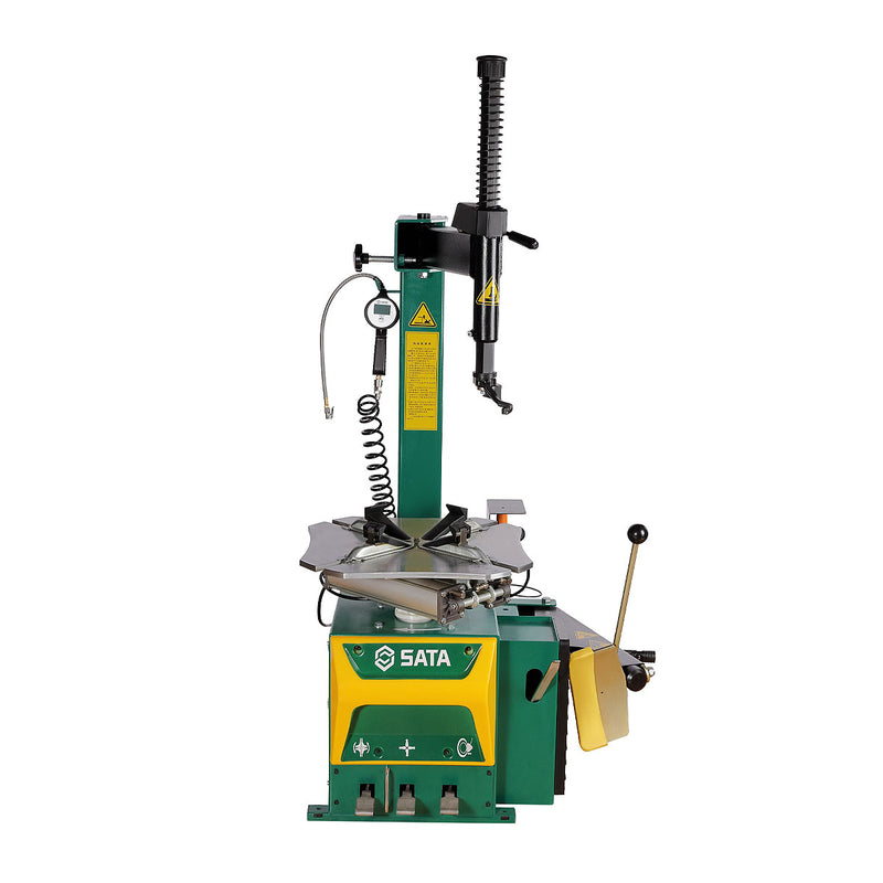 Máy thay lốp xe cần xoay SATA AE1021 AE1021-3 tháo lắp lốp xe du lịch, SUV, xe tải nhẹ chuyên nghiệp.