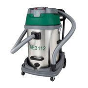 Máy hút bụi SATA AE3112 1200W hút khô ướt, thùng 70L thép không gỉ, bánh xe xoay 360°