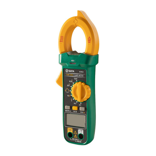 Ampe kìm SATA AE3502 đo AC/DC True RMS, 600A, đa năng, đèn nền, NCV.